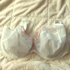 Elomi Matilda Underwire Plunge Bra 40K US White